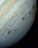 Pockmarked Jupiter