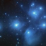 Pleiades Star Cluster. 