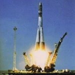 Vostok 1 launch.