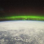 Aurora Seen from ISS