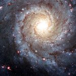Spiral galaxy M74. Image credit: Hubble
